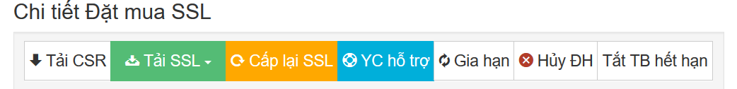 Gia hạn SSL